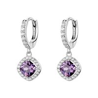 Earrings Brosway Woman FANCY MAGIC PURPLE in Silver Cubic Zirconia FMP125